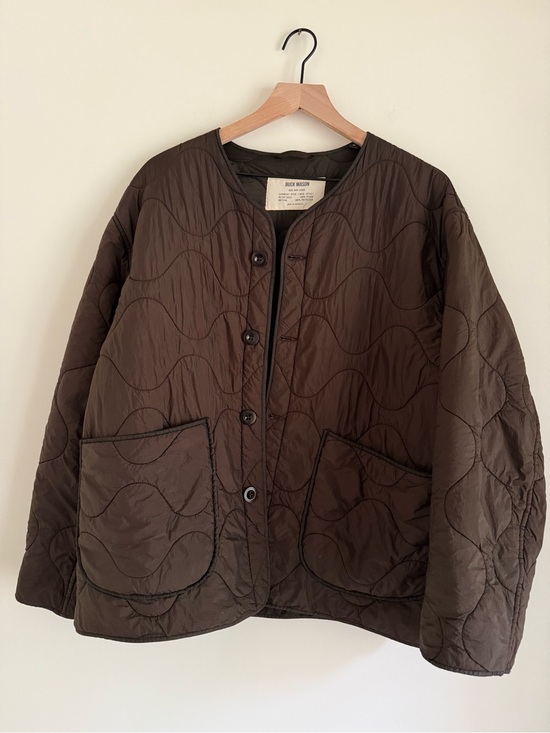 Buck Mason Jackets & Blazers - Buck Mason Women’s Jacket, Size - Medium, Color - Olive Green/Brown